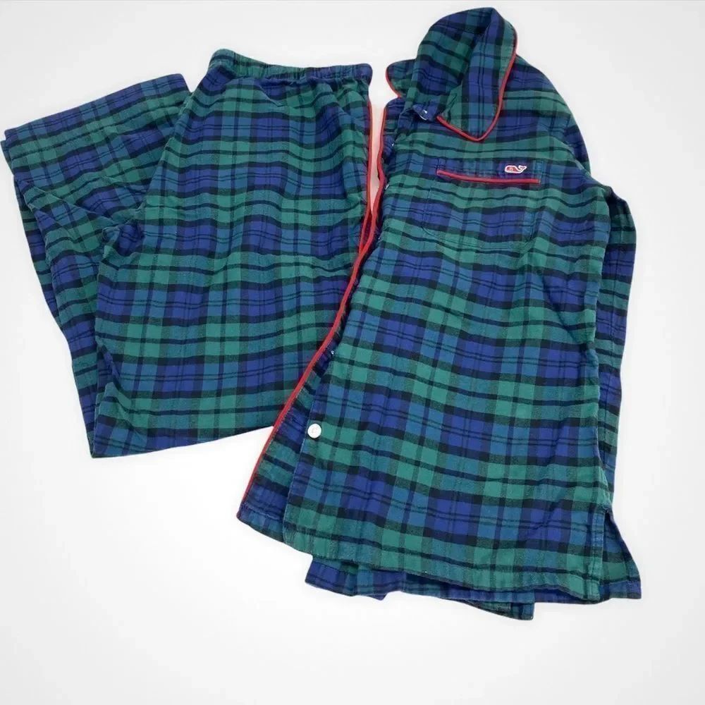 Vineyard Vines Blackwatch Flannel Lounge Set size XS